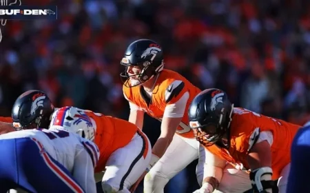 Bo Nix Out with Ankle Injury; Jarrett Stidham to Lead AFC Championship