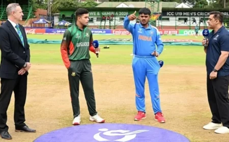 Bangladesh vs India: Players Skip Toss Handshake, Unite Post-Game