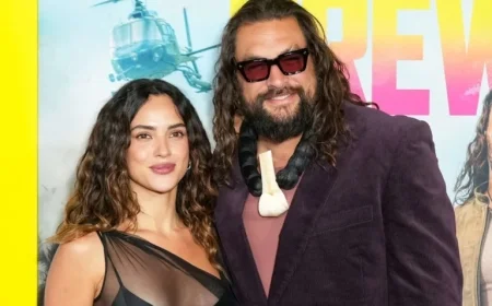 Jason Momoa Praises Adria Arjona as ‘Love of My Life’ at Movie Premiere