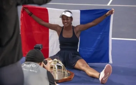 Sarah Rakotomanga’s Remarkable Rise: From W50 Tournament to Australian Open Against Sabalenka