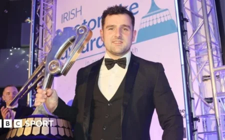 Michael Dunlop Wins Irish Motorcyclist of the Year Award for Third Time