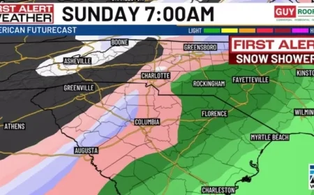 Charlotte Metro’s Weekend Snow Forecast Dims: Here’s Why
