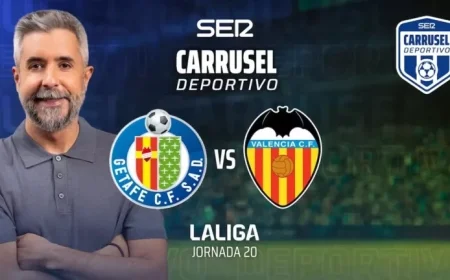 Live: Getafe CF vs. Valencia CF – LaLiga Matchday 20 Action
