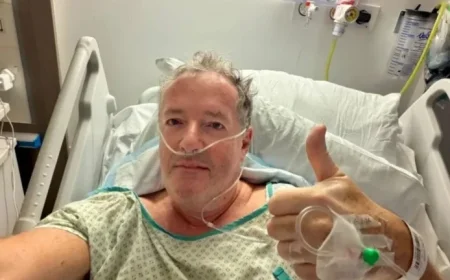 Piers Morgan Recovers in Hospital After Hip Replacement Surgery