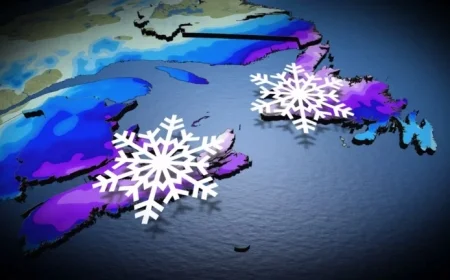 Coastal Storm Dumps Up to 30 cm of Snow in Eastern Region