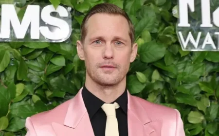 Alexander Skarsgård Dazzles in Bold Singlet, Wowing Fans Globally
