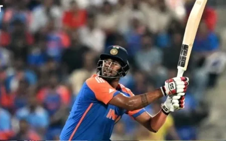 Harshit Rana Hits Crucial 52 in Third ODI Against New Zealand