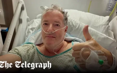 Piers Morgan Injures Hip in London Restaurant Fall