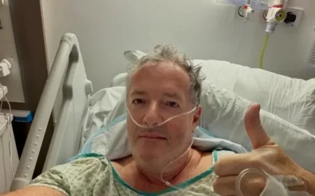 Piers Morgan Undergoes Hip Replacement Following Fall Hospitalization
