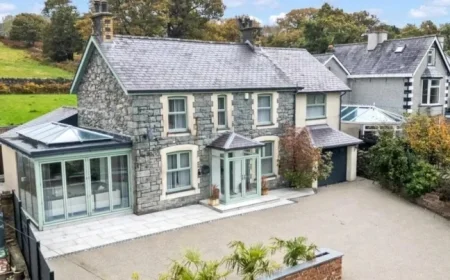 Stunning Four-Bedroom Luxury Home in Bangor Listed for £600,000