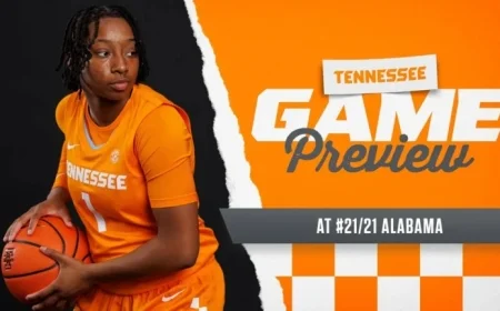 Lady Vols Clash with Alabama in Top 25 Showdown