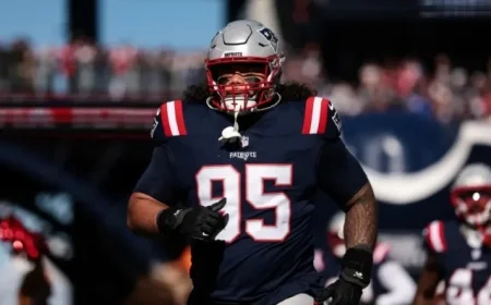 Khyiris Tonga Returns in Patriots vs. Texans Divisional Game