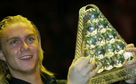 Ronnie O’Sullivan and Legends Honor Paul Hunter, Snooker’s Timeless Young Master