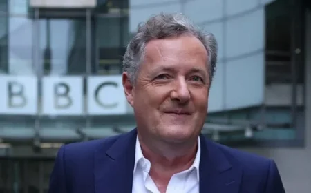 Piers Morgan Humorously Blames Trump in Hospital Health Update