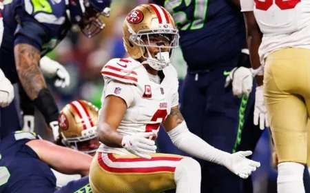 49ers Defender Headbutts Seahawks Star in Playoff Defeat