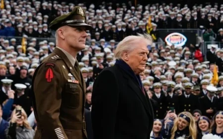 Trump Pledges Executive Order to Preserve Army-Navy Game Broadcasts