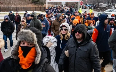 Bears Warn of Snow, Freezing Conditions Before Playoff Game