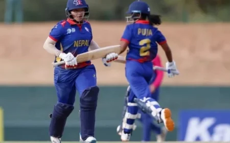 Thailand Defeats Nepal by 8 Wickets in Women’s T20 World Cup Qualifier