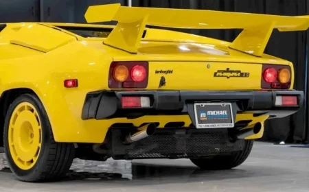 Rare Lamborghini Jalpa from Stallone’s ‘Rocky’ Film Hits the Market