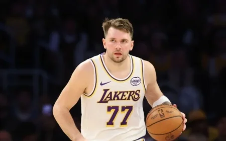 Lakers Face Trail Blazers Without Injured Luka Doncic, Deandre Ayton