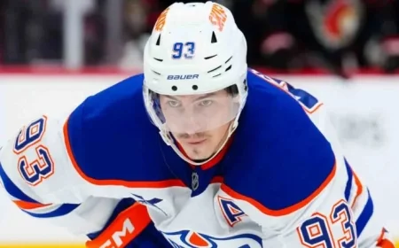 Oilers’ Nugent-Hopkins Dominates After 1,000 Games Journey