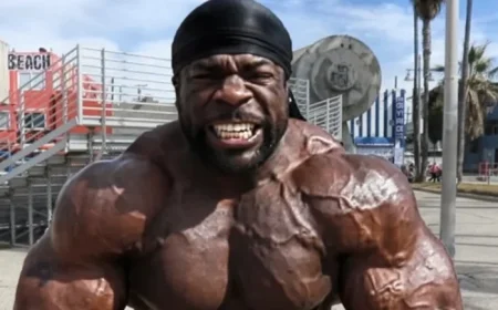 Bodybuilder Influencer Kali Muscle Hospitalized After Gym Collapse