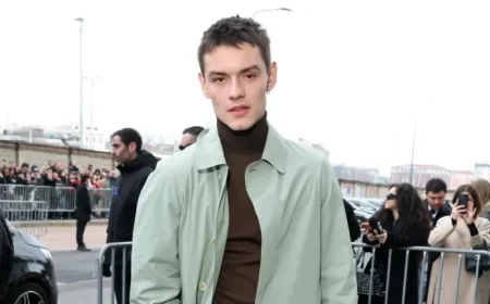 Celebrities Shine at Men’s Fashion Week Fall 2026