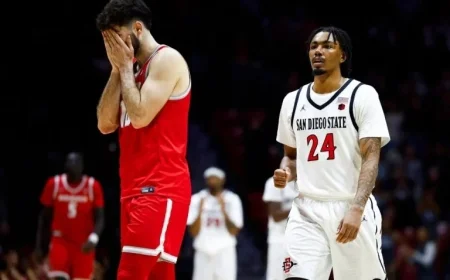 Aztecs Triumph Over Lobos, Secure Sole First Place Standing