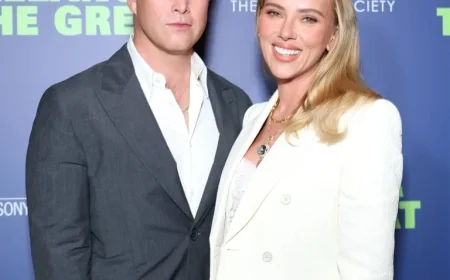 Colin Jost Responds to Scarlett Johansson Losing Top-Grossing Actress Title