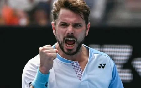 Wawrinka Perseveres in His Final Australian Open Appearance