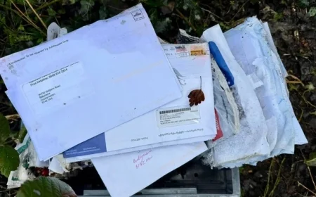 Royal Mail Investigates Undelivered Letters Found Near Ballymena River Walk