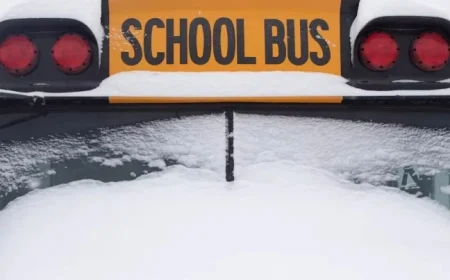 School Bus Services Canceled for Monday, January 19, 2026