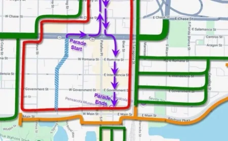 MLK Day Festivities: New Pensacola Parade Route Announced for Monday