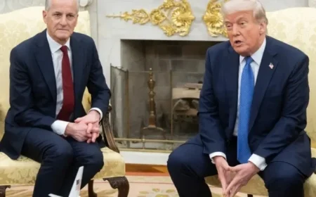 Trump Advises Norway PM: Think Beyond Peace Following Nobel Snub