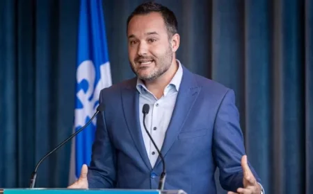 Minister Mathieu Lacombe Supports Fréchette for François Legault’s Succession