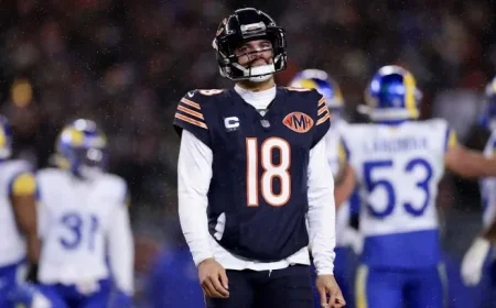 Bears QB Caleb Williams Expresses Frustration After OT Loss to Rams