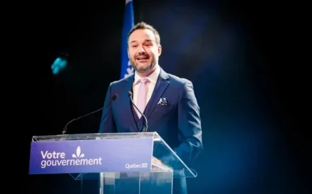 Mathieu Lacombe Endorses Christine Fréchette for CAQ Leadership