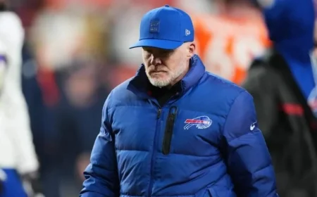Bills Dismiss Head Coach Sean McDermott After Nine Years