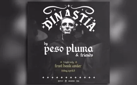 Peso Pluma’s ‘Dinastia’ Tour Hits Frost Bank Center in April