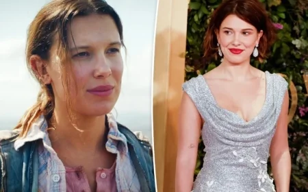 Millie Bobby Brown Debuts Chic Bob Haircut at 2026 Joy Awards