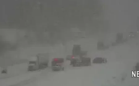 I-196 Shutdown: 100-Car Pileup, Jackknifed Semis, Stranded Drivers Rescued