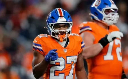 Denver Broncos Monitor J.K. Dobbins Amid Injury Concerns
