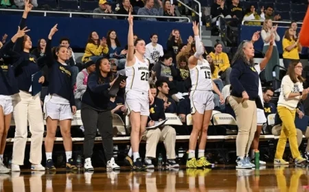 Michigan Heads to New Jersey for Showdown with No. 5 Vanderbilt