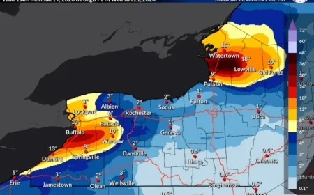 Tug Hill Prepares for Intense Winter Storm: 4 Inches Snowfall Per Hour