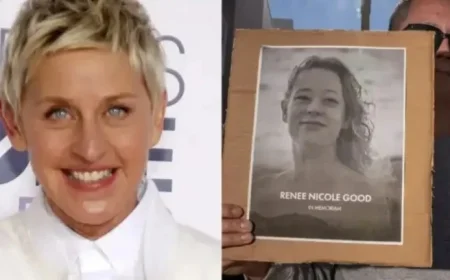 Ellen DeGeneres’ Statement on Minneapolis ICE Shooting Sparks Online Debate