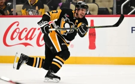 Crosby to Play 1,400th NHL Game, Eyes Penguins’ Playoff Return