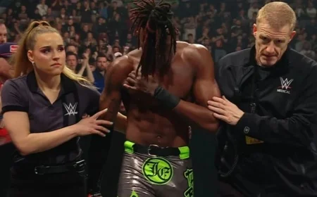 Je’Von Evans Injured at WWE RAW Event on January 19