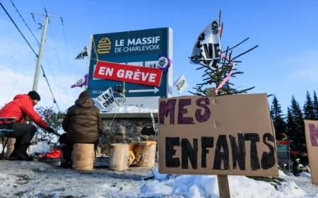 Charlevoix Massif Ends Season Amid Strike