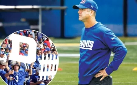 John Harbaugh Excited to Coach for Passionate Giants Fans