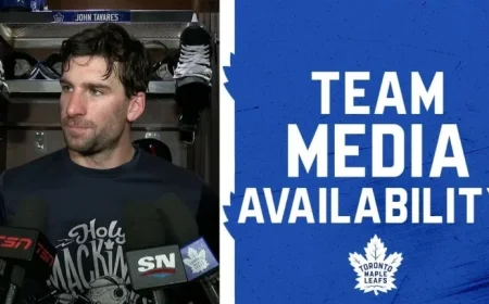 Maple Leafs Pre-Game Media Session vs Wild on January 19, 2026